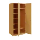 Q 223-80 skříň šatní, 2-dvéřová, 800x600x1800mm, buk royal